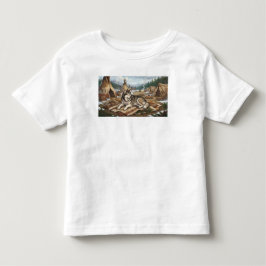 マラミュート原産地 トドラーTシャツ