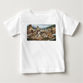 マラミュート原産地 ベビーTシャツ