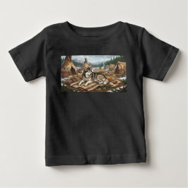 マラミュート原産地 ベビーTシャツ