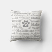 マラミート装飾用クッション クッション (裏面)