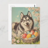 マラムテヴィンテージ復活祭 ポストカード (正面/裏面)