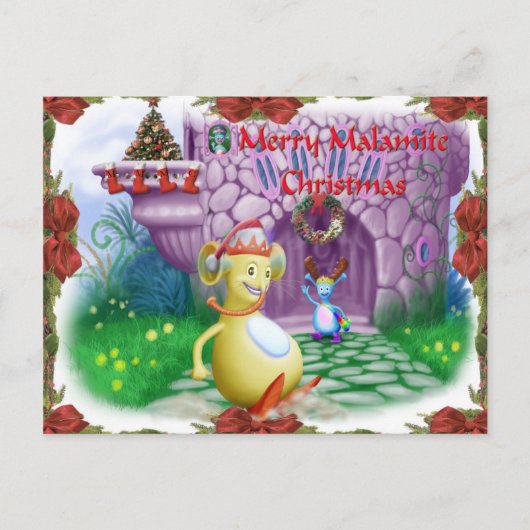 マラメリーマイトのクリスマス! シーズンポストカード (正面)