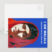 マララユサフザイ ポストカード (正面/裏面)