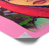 マララ・ユサフザイ感動的フェミニスト・アート ポスター (角)