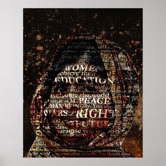 マララ – 私が欲しいのは教育だけだ!ポスター ポスター (正面)