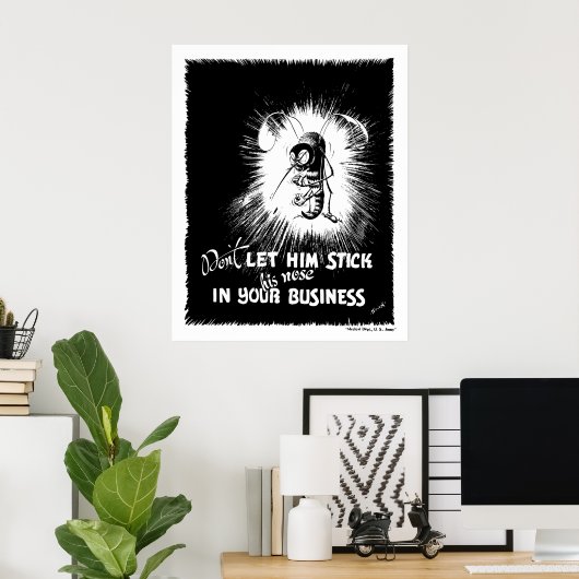 マラリア蚊 ポスター (ホームオフィス)