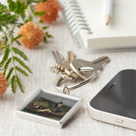 マラリア キーホルダー (側面)