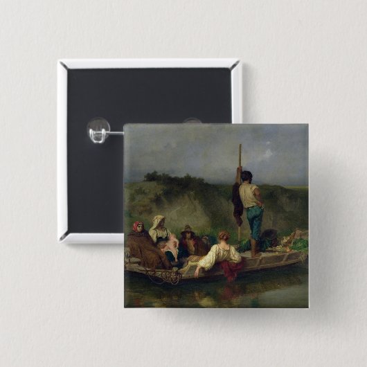 マラリア 缶バッジ (正面&裏面)