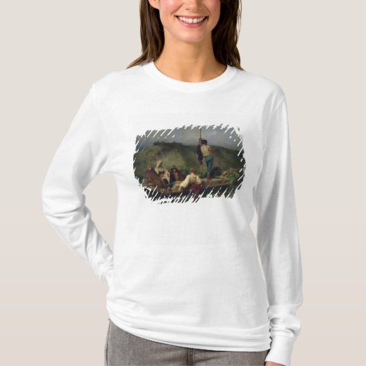 マラリア Tシャツ (正面)