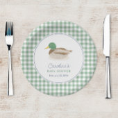 マラルダックアヒルの国狩りベビーシャワー ペーパープレート