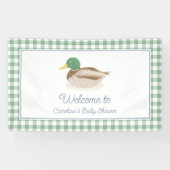 マラルダックカントリー狩りベビーシャワーウェルカム 横断幕 (横)