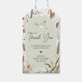 マラルダックベビーシャワーメッセージカード ギフトタグ (正面)