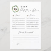 マラルダックベビー予測とアドバイスカード (正面)