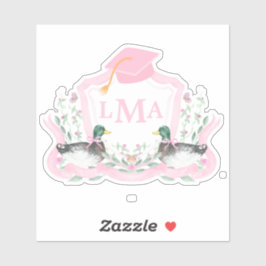 マラルダックモノグラム卒業クレスト シール