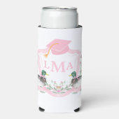 マラルダックモノグラム卒業クレスト スリム缶クーラー (Seltzer正面)