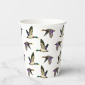 マラルドアヒル愛好家 紙コップ (裏面)