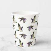 マラルドアヒル愛好家 紙コップ (正面)