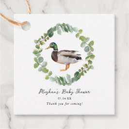 マラルド男女兼用アヒル赤ちゃんシャワー フェイバータグ