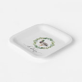 マラルド男女兼用アヒル赤ちゃんシャワー ペーパープレート (傾斜あり)