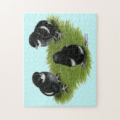 マランズブラック銅チックス ジグソーパズル (縦)