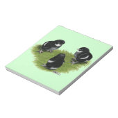 マランズブラック銅チックス ノートパッド (回転)