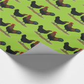 マランズブラック銅 ラッピングペーパー (角)