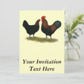 マランズブラック銅 招待状 (スタンド正面)