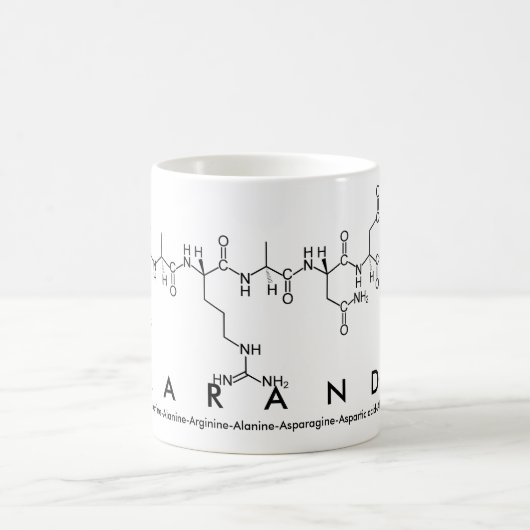 マランダペプチド名mag コーヒーマグカップ (中央)