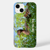 マラードとアヒル – スイミングby Shirley Taylor Case-Mate iPhoneケース (裏面)