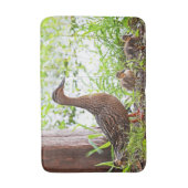 マラードとアヒルby Shirley Taylor バスマット (正面縦)