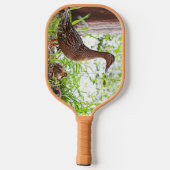 マラードとアヒルby Shirley Taylor ピックルボールラケット (裏面)