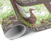 マラードとアヒルby Shirley Taylor ラッピングペーパー (ロールコーナー)