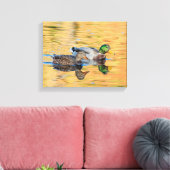 マラードのペア キャンバスプリント (インサイチュ (リビング))