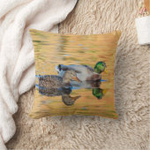 マラードのペア クッション (ブランケット)