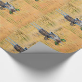 マラードのペア ラッピングペーパー (角)