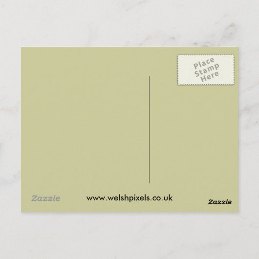 マラードの写しはがき ポストカード (裏面)