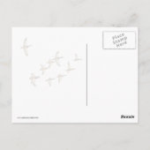 マラードの飛行 ポストカード (裏面)