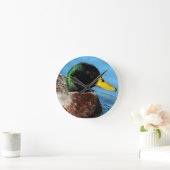 マラードアップクローズ ラウンド壁時計 (ホーム)