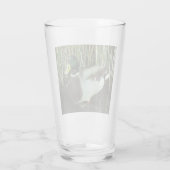 マラードアヒル写真アウトドアスマン湖バード タンブラーグラス (裏面)