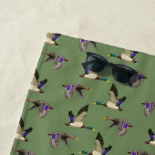 マラードアヒル愛好家 ビーチタオル (インサイチュ)