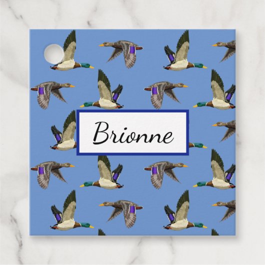 マラードアヒル愛好家 フェイバータグ (正面)