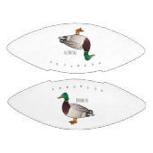 マラードアヒル漫画イラストレーション アメリカンフットボール (パネル)