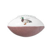 マラードアヒル漫画イラストレーション アメリカンフットボール (回転90)