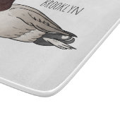 マラードアヒル漫画イラストレーション カッティングボード (角)