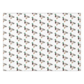 マラードアヒル漫画イラストレーション テーブルクロス (正面(横))