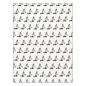 マラードアヒル漫画イラストレーション テーブルクロス (正面)