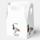 マラードアヒル漫画イラストレーション フェイバーボックス (オープン)