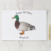 マラードアヒル漫画イラストレーション ペーパーパッド (インサイチュ)