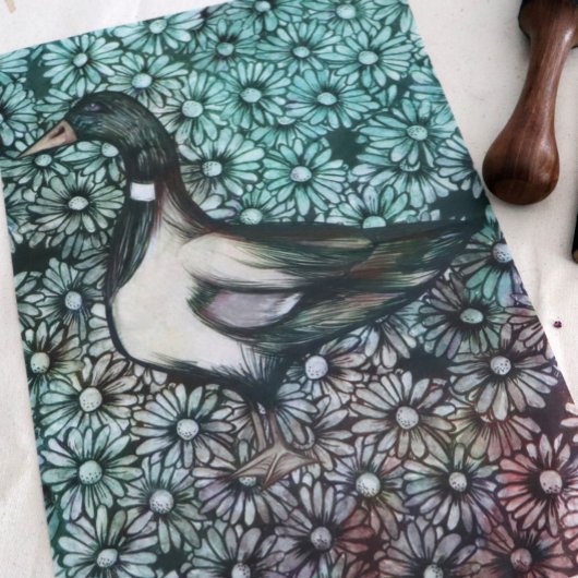 マラードアヒル自然ラバーズフラワーアートフローラデイジー 薄葉紙