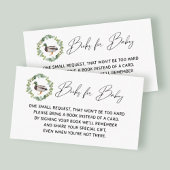 マラードアヒル赤ちゃんシャワーブックベビーカード エンクロージャーカード